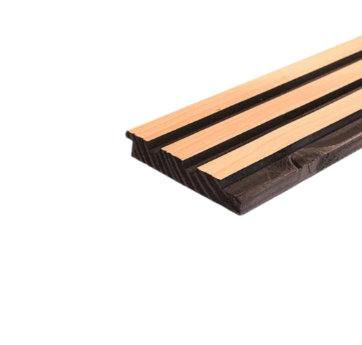 Triple profiel 25 x 140 mm 3,00 mtr LD Zw/Onb,