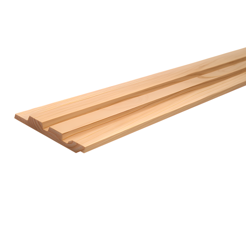 Triple profiel rabat 27 x 133 mm 3,00 mtr LD