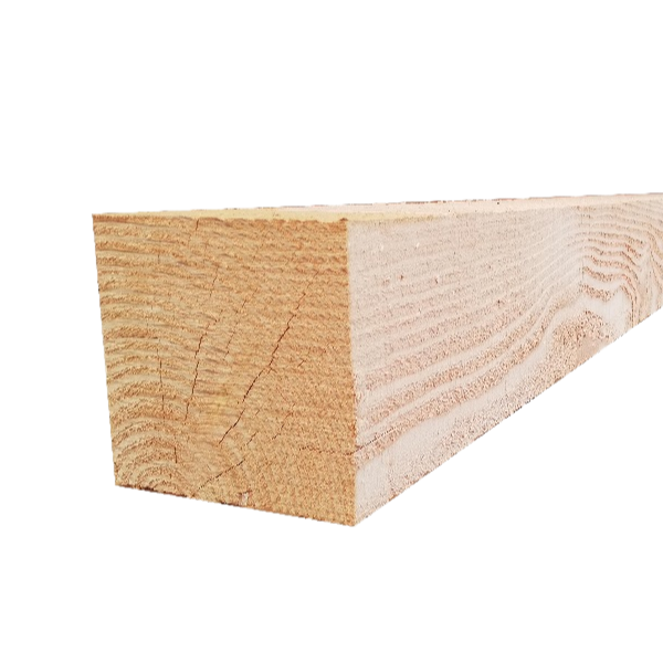 Paal Fijnbezaagd 120 x 120 mm 2,50 mtr Lariks / Douglas