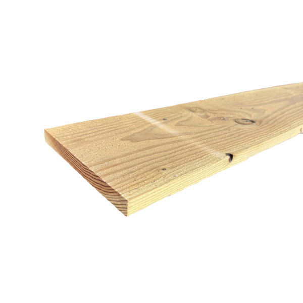 Plank Fijnbezaagd 32 x 200 mm 3,00 mtr Lariks / Douglas