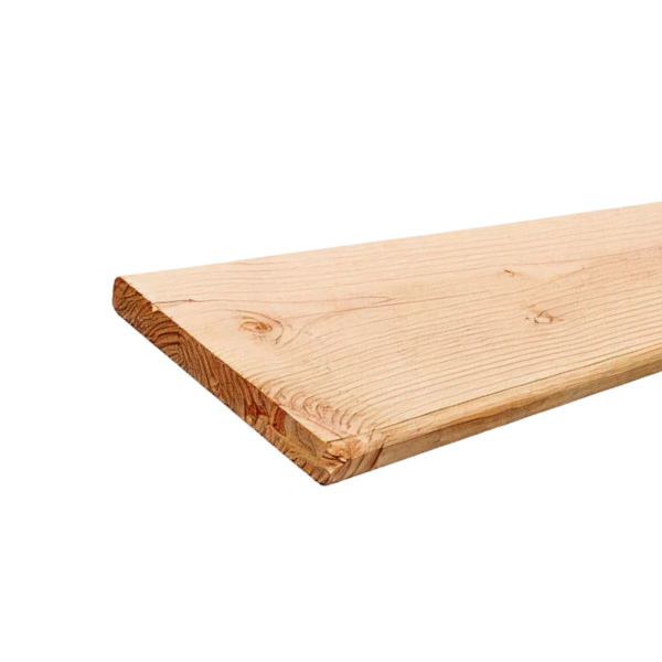 Schutting plank Geschaafd 18 x 160 mm 4,00 mtr Lariks / Douglas