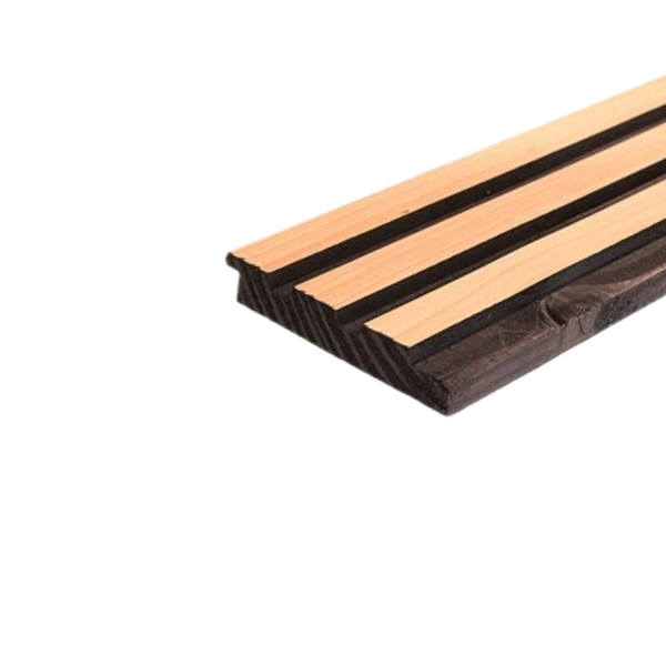 Triple profiel 25 x 140 mm 3,00 mtr LD Zw/Onb,